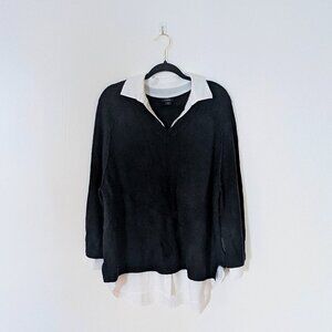 Halogen Layered Look Sweater